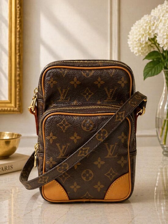 Louis Vuitton Handbags - Authentic Louis Vuitton Amazon Brown Monogram Crossbody Bag 232-112025-2886595